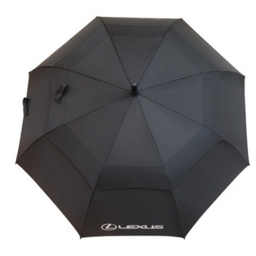 Straight Rod Golf Umbrella Double Sunshade, Promotional Umbrella